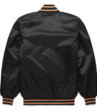 San Francisco Giants Classic Black Satin Jacket