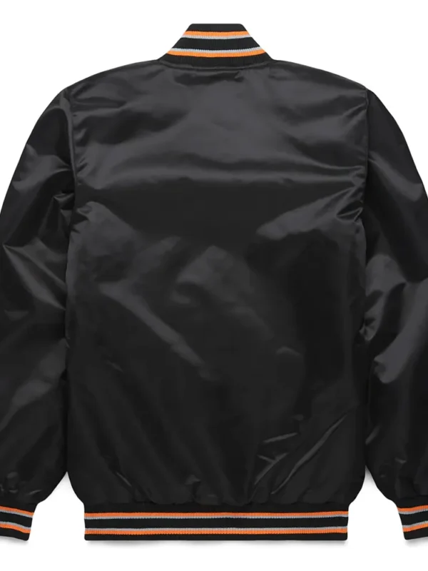 San Francisco Giants Classic Black Satin Jacket