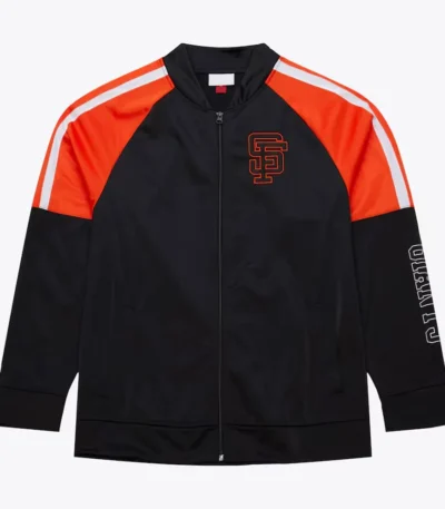 San Francisco Giants Color Blocked Full-Zip Track Jacket
