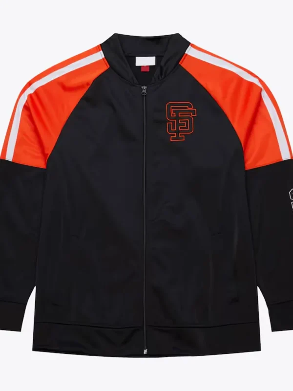 San Francisco Giants Color Blocked Full-Zip Track Jacket