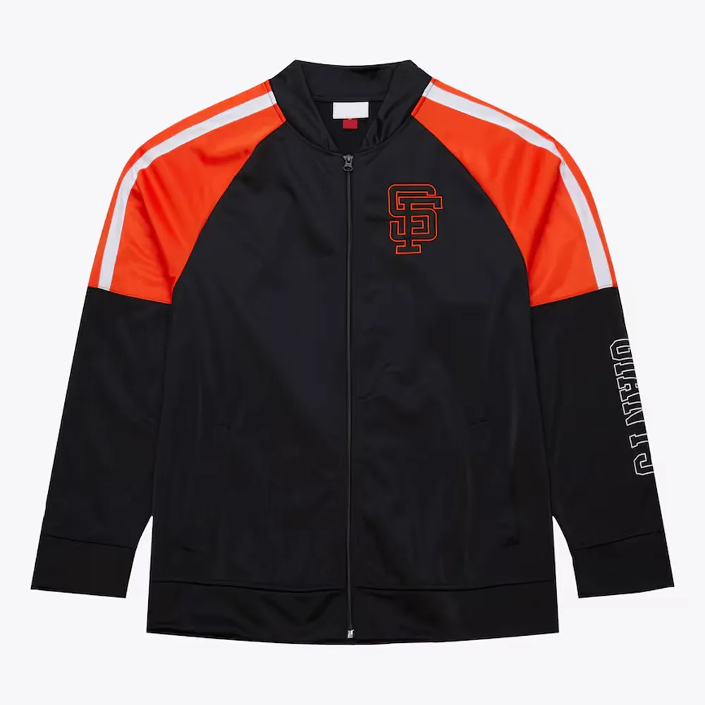 San Francisco Giants Color Blocked Full-Zip Track Jacket San Francisco Giants Color Blocked Full-Zip Track Jacket