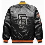 San Francisco Giants Exclusive Black Satin Jacket