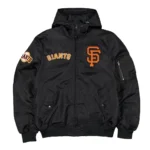 San Francisco Giants Historic L-2B Hooded Bomber Jacket