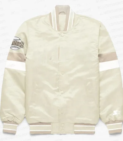 San Francisco Giants Home Game Pearl Varsity Satin Jacket