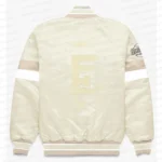 San Francisco Giants Home Game Pearl Varsity Satin Jacket