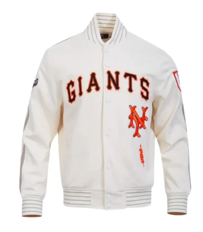 San Francisco Giants Logo Game Day Eggshell Jacket