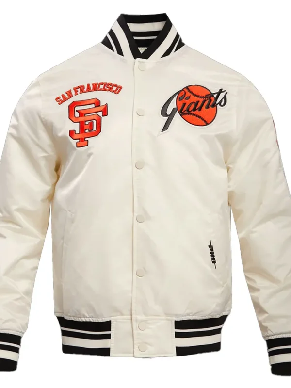 San Francisco Giants Retro Classic Rib Jacket