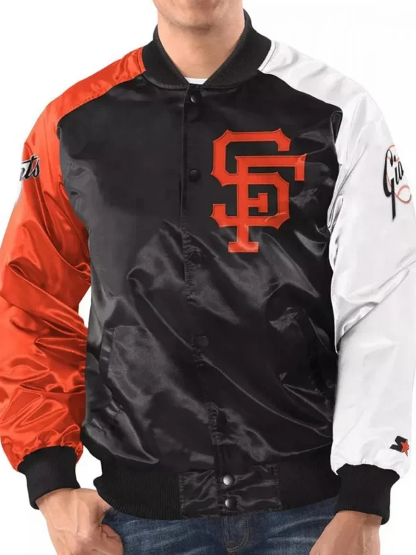 San Francisco Giants Satin Tri-Color Jacket