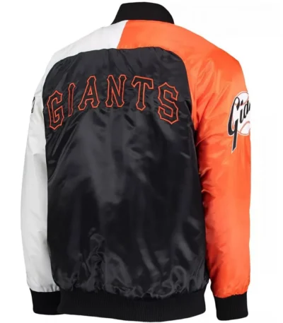 San Francisco Giants Satin Tri-Color Jacket