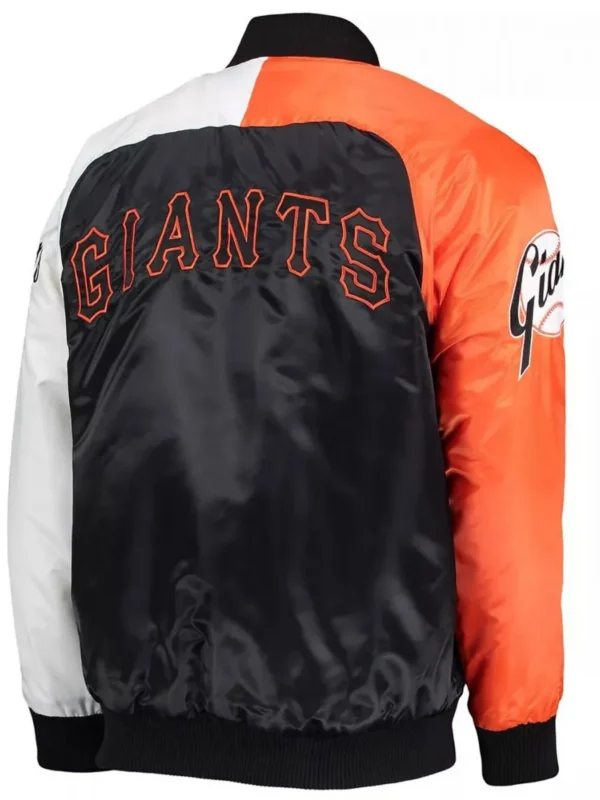 San Francisco Giants Satin Tri-Color Jacket