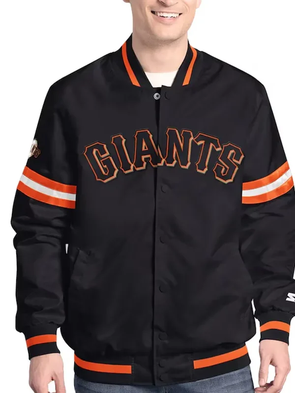 San Francisco Giants Scout Varsity Satin Jacket