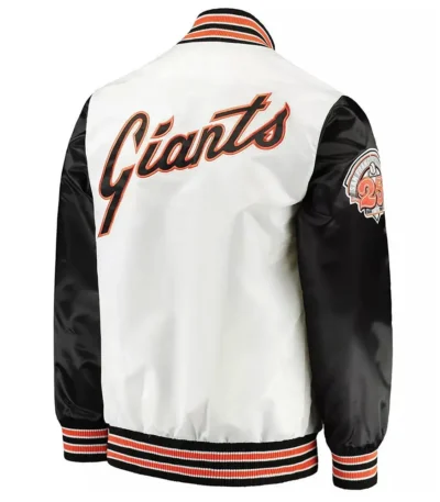 San Francisco Giants The Legend White and Black Jacket