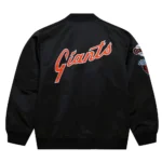 San Francisco Giants Vintage Logo Lightweight Satin Jacket