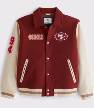 San Francisco 49ers Varsity Bomber Jacket