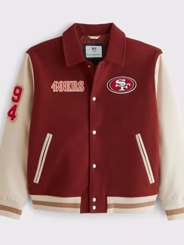 San Francisco 49ers Varsity Bomber Jacket
