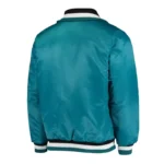 San Jose Sharks The Captain II Varsity Satin Jacket