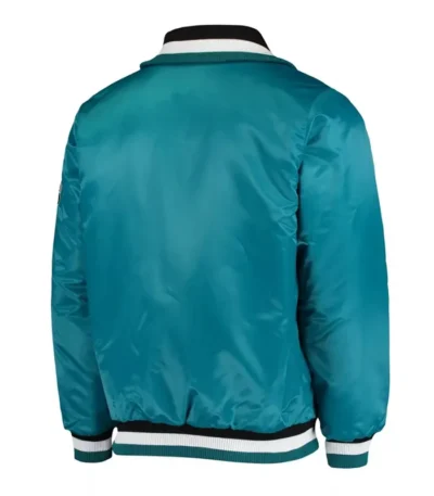 San Jose Sharks The Captain II Varsity Satin Jacket