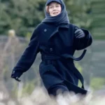Sandra Hüller Project Hail Mary Black Wool Coat
