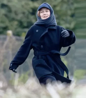 Sandra Hüller Project Hail Mary Black Wool Coat