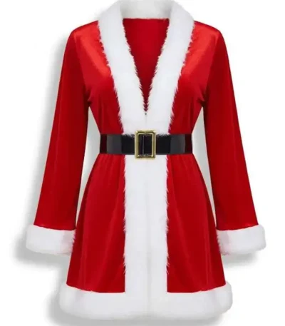 Santa Costume Robe for Women
