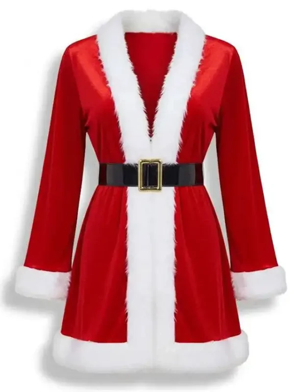 Santa Costume Robe for Women