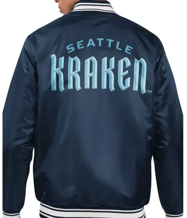 Seattle Kraken Blue Starter Jacket