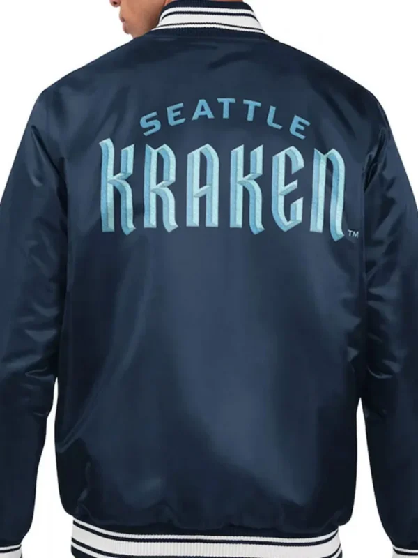 Seattle Kraken Blue Starter Jacket