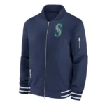 Seattle Mariners Collection Dugout Navy Bomber Jacket
