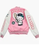 Mariners Hello Kitty Varsity Jacket