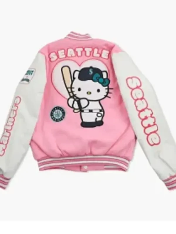Mariners Hello Kitty Varsity Jacket