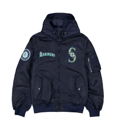 Seattle Mariners Historic L-2B Hooded Bomber Jacket