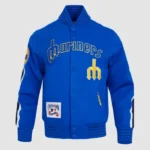Seattle Mariners Logo Game Day Royal Jacket
