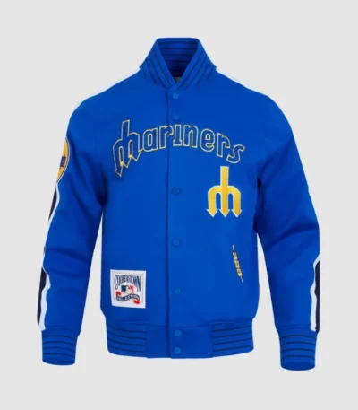 Seattle Mariners Logo Game Day Royal Jacket
