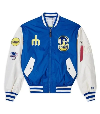 Seattle Mariners New Era Bomber Jacket