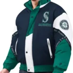 Seattle Mariners Pro Player Tape Full-Zip Hoodie Jacket