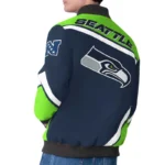 Seattle Seahawks Maximum Racing Navy Jacket