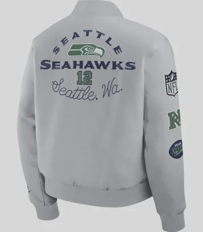Seattle Seahawks Rivalries Varsity Jacket
