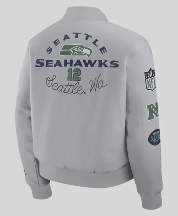 Seattle Seahawks Rivalries Varsity Jacket