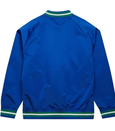 Seattle Seahawks Royal Lightweight Satin Jacket