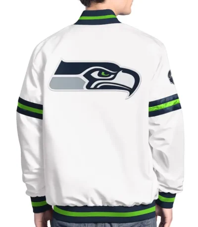 Seattle Seahawks Scout Varsity Satin Jacket