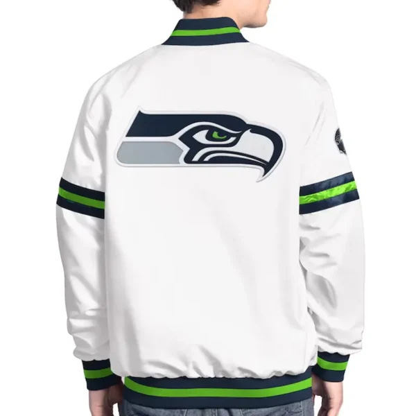 Seattle Seahawks Scout Varsity Satin Jacket