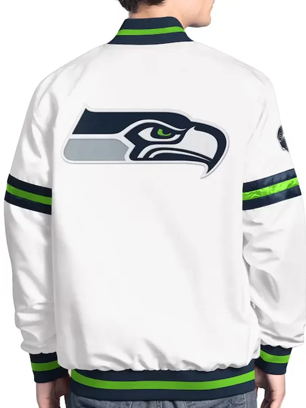 Seattle Seahawks Scout Varsity Satin Jacket