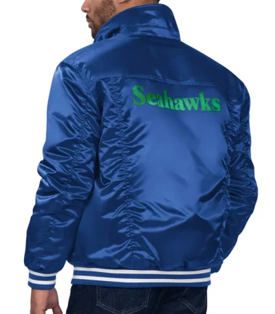 Seattle Seahawks Silver Tab Trucker Jacket