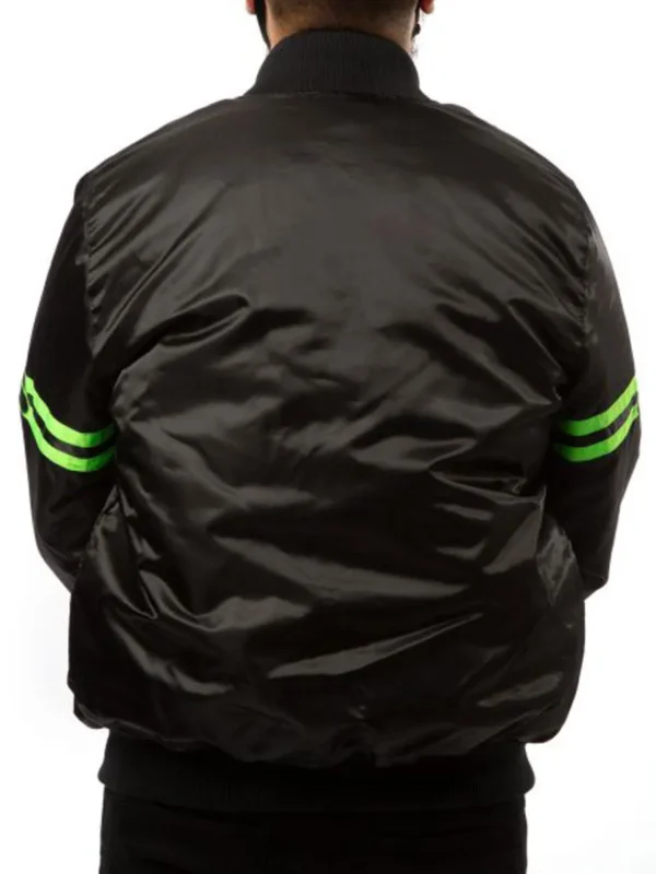 Seattle Seahawks Starter Bomber Black Jacket