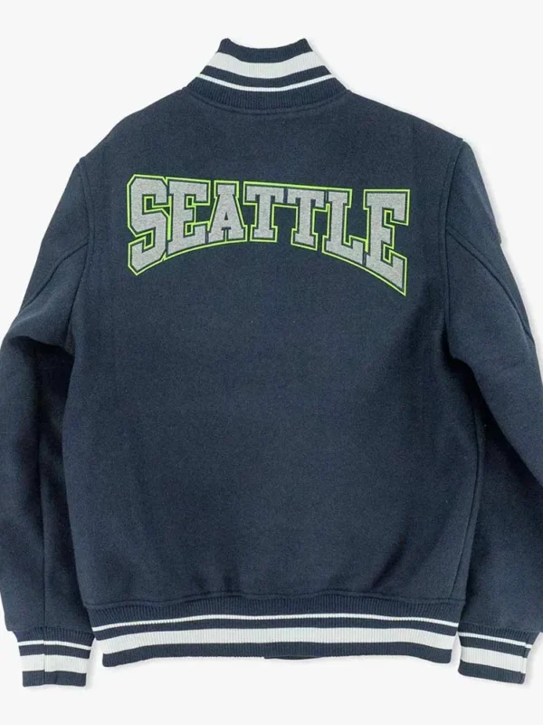 Seattle Seahawks Super Bowl Champions Varsity Jacket