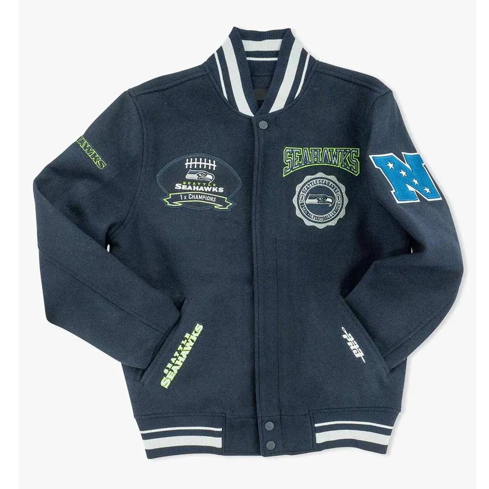 Seattle Seahawks Super Bowl Champions Varsity Jacket Seattle Seahawks Super Bowl Champions Varsity Jacket