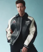 Kith X AVIREX Team USA Leather Bomber Jacket