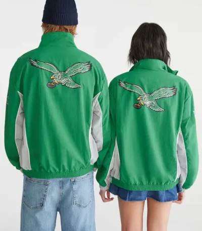 Philadelphia Eagles Full-Zip Track Jacket