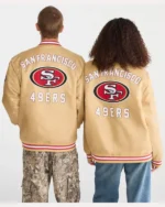 San Francisco 49ers Satin Bomber Jacket