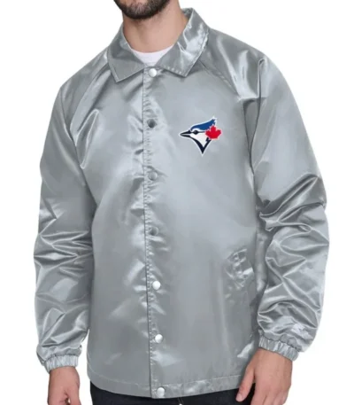 Toronto Blue Jays Retro Logo Coaches Jacket